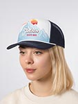 Бейсболка STETSON арт. 7745101 TRUCKER CAP ALPINE SUNSET (голубой / темно-синий)